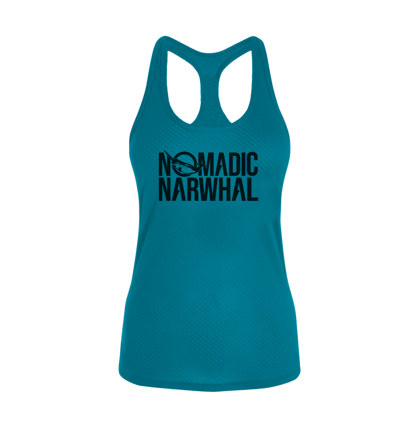 Nomadic Narwhal Logo Women's Racerback